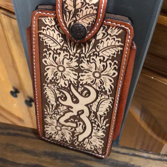 Leather cowboy case - Picture 2 of 3